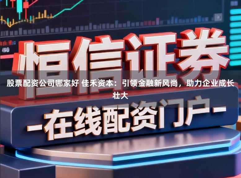 股票配资公司哪家好 佳禾资本：引领金融新风尚，助力企业成长壮大